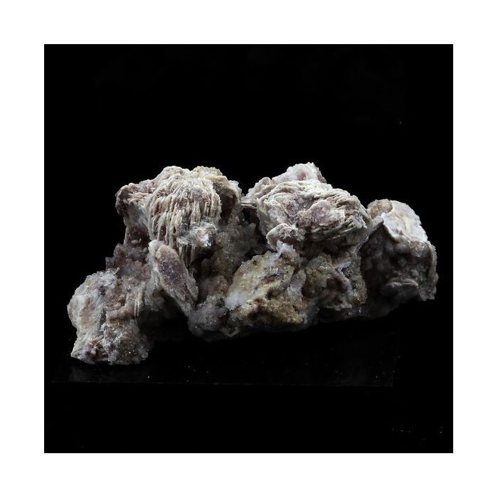 Pierres et Minéraux. Quartz + Baryte. 272.0 ct. Lantignié, Beaujeu, Rhône, France.