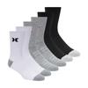 Hurley Mens Crew Socks (Pack of 6)