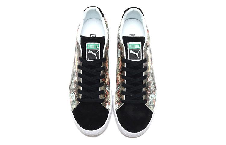 Men's Sneakers Three Tides Tattoo X Atmos x PUMA Suede Fleeting World Illustration Cushioning Abrasion