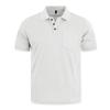 Men Chest Pocket Turn Down Collar Short Sleeve Casual Loose Polo Shirt