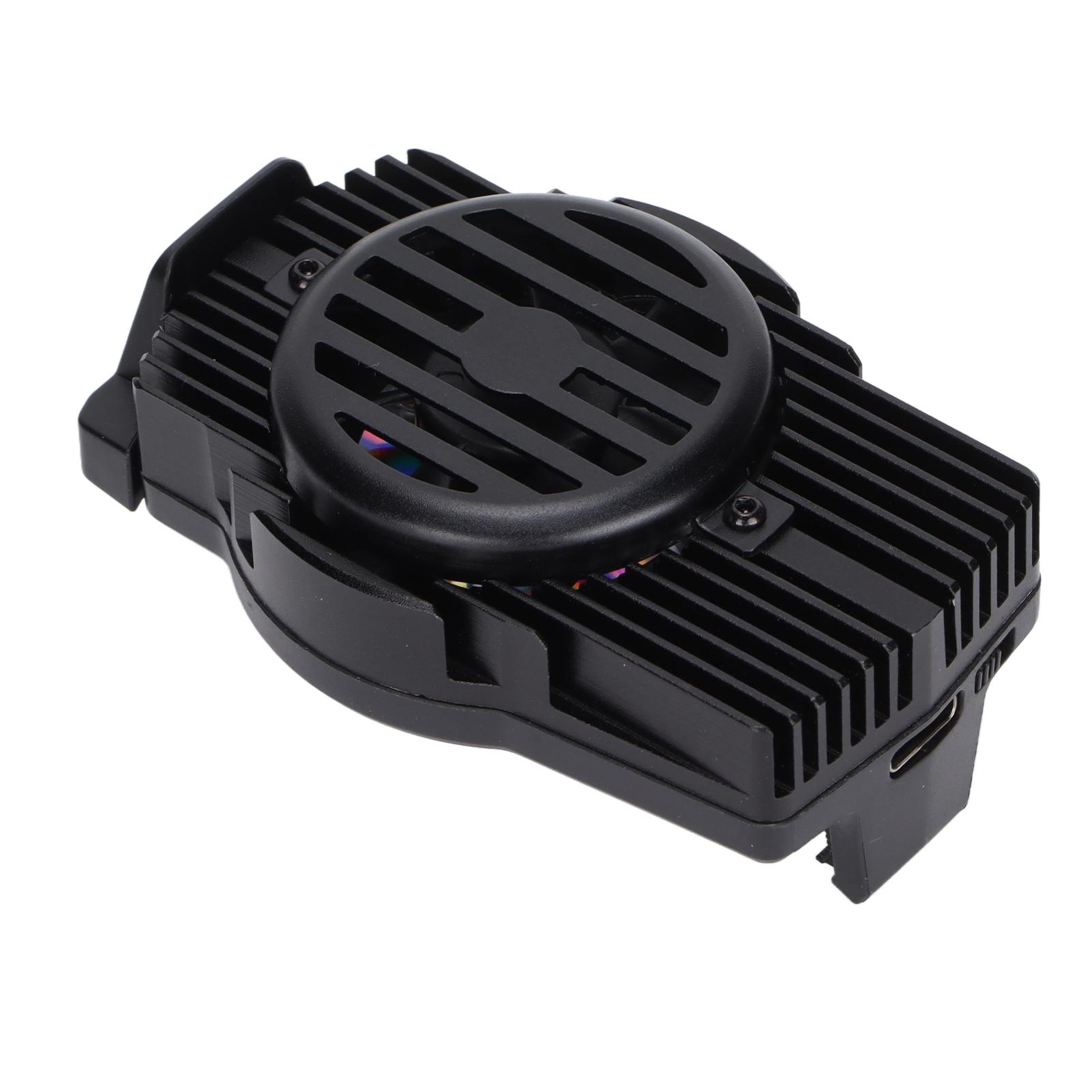 Phone Cooler Cooling Fan Semiconductor Mobile Cell Phone Heatsink Radiator with LED Light for Android for IOS