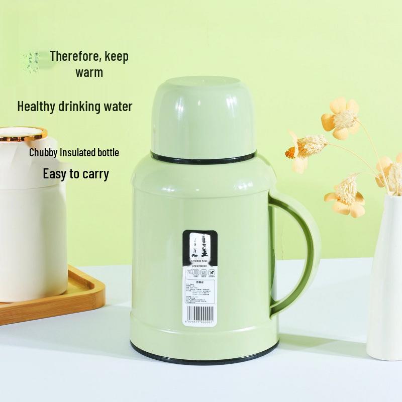 

Fu Cheng Large Capacity Portable Thermos - White, Orange, Green - Insulated Glass for Hot/Cold Drinks, Free Shipping