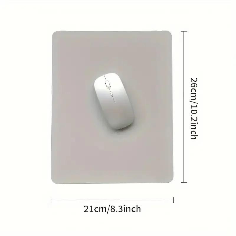 Artificial Leather Mouse Pad Solid Color Simple Fashion Office Mouse Pad Home Office Students