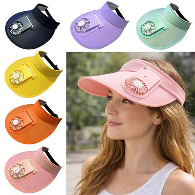 Large Brim Sun Hat Breathable Sunscreen Cap Fashion Fan Hat  Summer