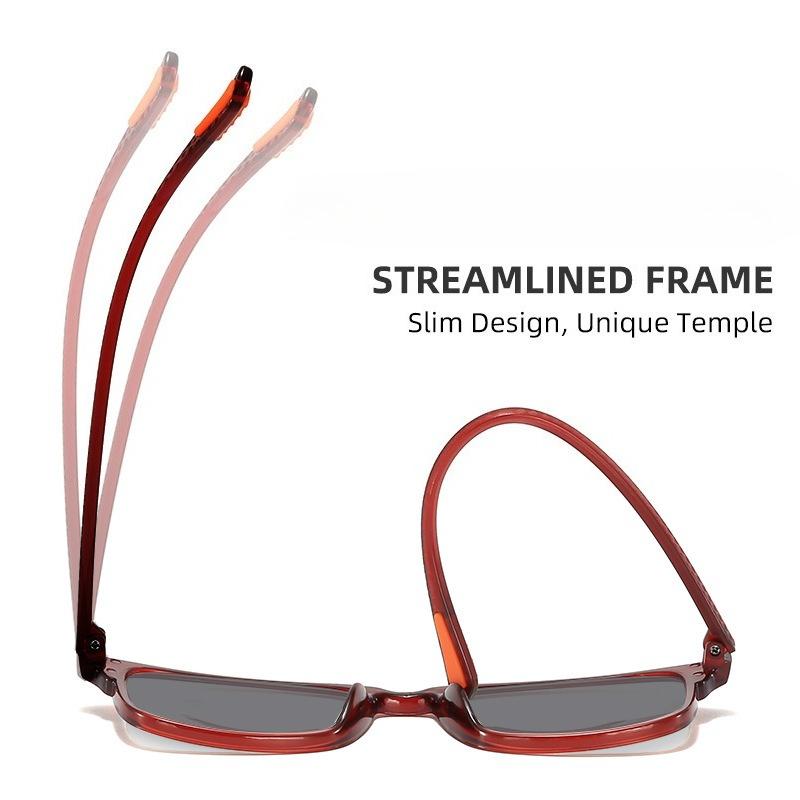 Fashion Square Frame Men'S Sunglasses Senior Sense Of Outdoor Sunscreen Uv Glasses Women'S Eyepieces Eye Protection