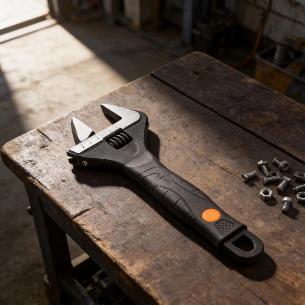 Adjustable Wrench Anti-slip Wrench Wrench With Grip Ergonomic Handle Design