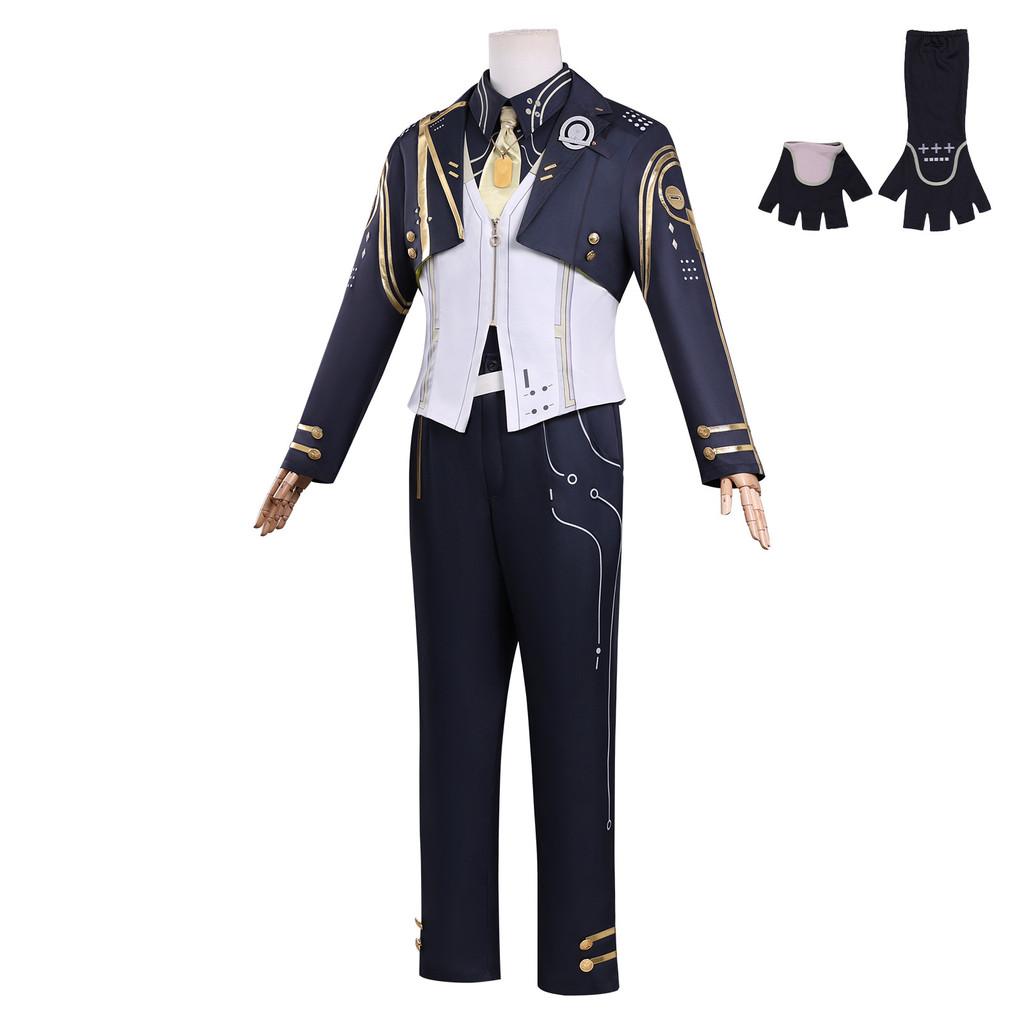 Kostium Cosplay Rover Wuthering Waves Dla Mężczyzn Z Miękkiej Tkaniny Nylonowej Do Odgrywania Ról Anime
