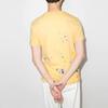 Polo Ralph Lauren Ss22 Farbspritzer-Effekt Bärenlogo Bedrucktes Rundhals Kurzarm T-Shirt Herren T-Shirts Gelb 710858031-002