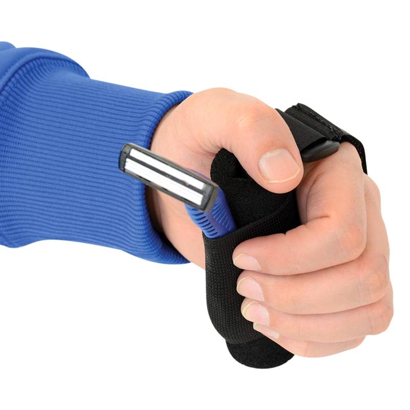 Yardımcı Gereç Manşet Tutucu Kayış Elastik Yeme Yardımı Manşet Kaşık Çatal Bıçak Sabitleme Naylon Bant Hastalar Yaşlılar Engelliler İçin