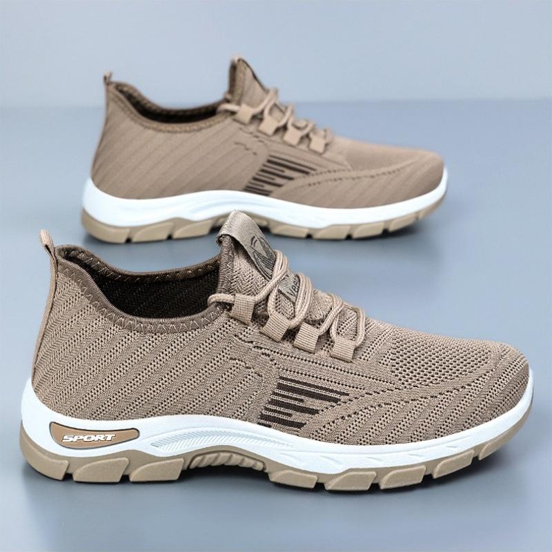 Fashion Men's Breathable Mesh Canvas Shoes Couple's Sport Running Shoes Fashion Men Sneakers Lace Up Tennis Training Shoes for Men Women