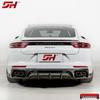 Carbon Fiber Rear Spoiler for Porsche Panamera 971 (2017-2023) - Non-destructive Installation