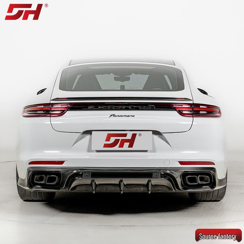 Carbon Fiber Rear Spoiler for Porsche Panamera 971 (2017-2023) - Non-destructive Installation