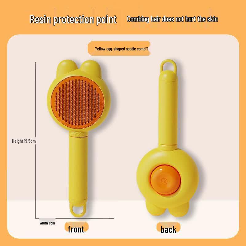 Pet Self-Cleaning Deshedding Brush