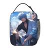 Back To School Season Gintama Handbag The Warrior with Silver Hair Washable Harajuku Design Personalised Leakproof Lunch Bag