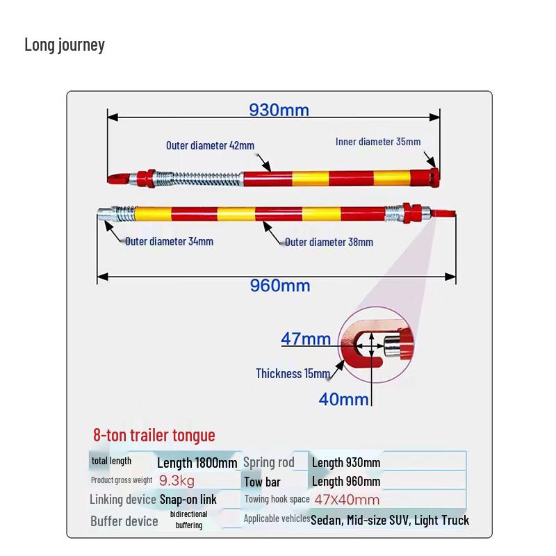 Shuang an Tow Bar with Buffer