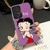 B-Bettys B-Boops Girl Soft Phone Case for Samsung A17 A16 A15 A14 A13 A57 A56 A55 A54 A53 A37 A36 A35 A34 A33 A26 A25 A24 A23 A5