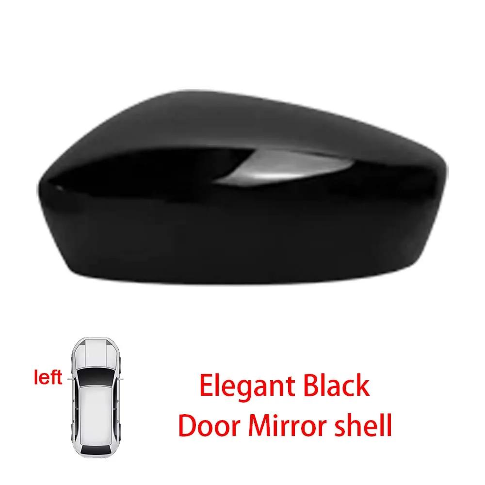 Protective Cover Door Mirror Shell For Mazda 2 DEMIO 2014-2017 Picture Frame Long Strip Shell Pearl White Bright Red Blue Gray