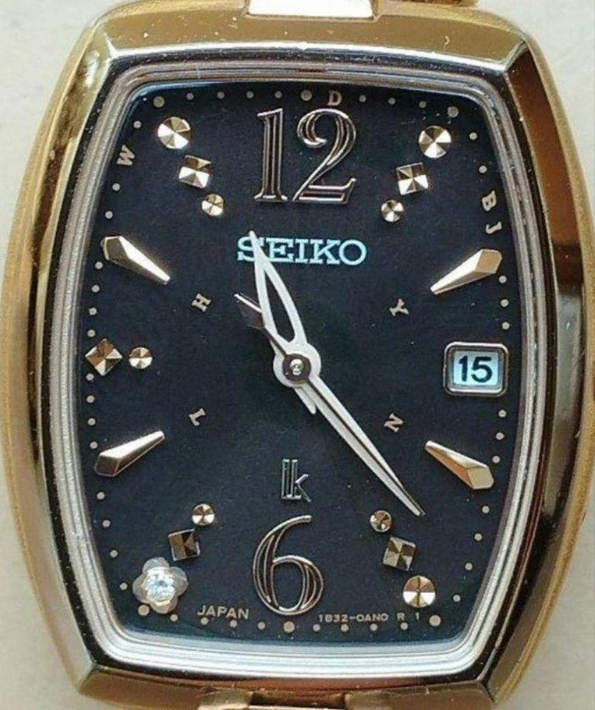 [USED] BB22 Seiko Lukia Radio Solar Date Anti-Magnetic Diamond Sapphire Crystal