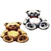 Toy Bear Latch Hook Kits Rugs Cushion Crafts Embroidery for Beginners White