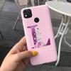 Luxury Letters Case For Xiaomi Redmi 9C 9 C NFC Case Shockproof Bumper Soft Phone Case For Redmi 9 9c 9a Redmi9A 9C 9 Back Cover