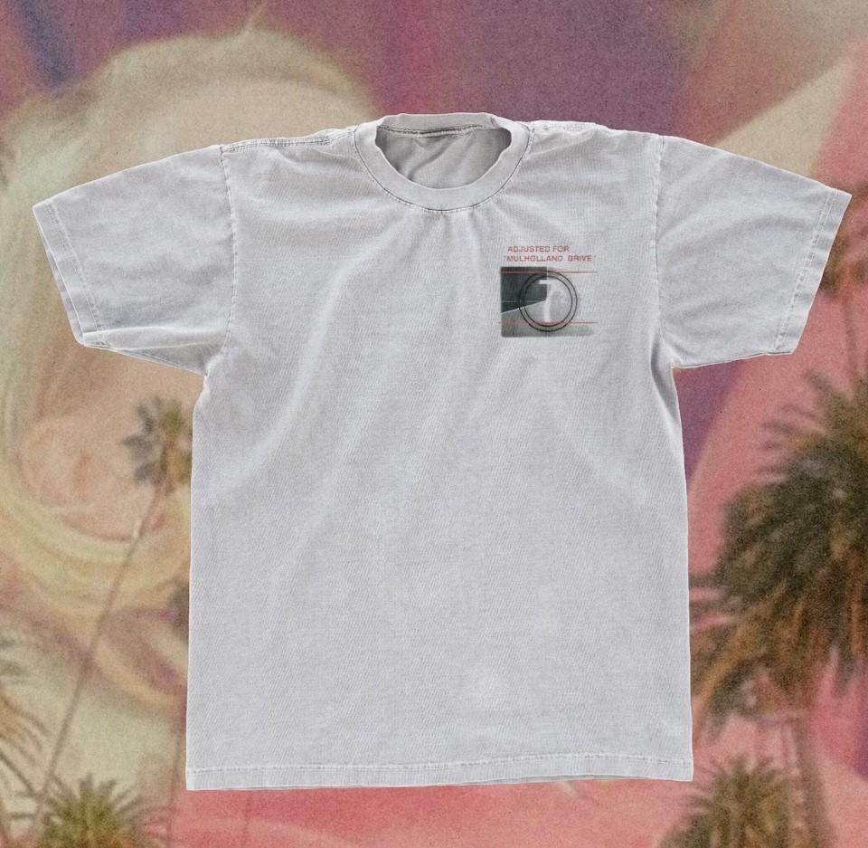 NEW! David Lynch s Projection Instructions Mulholland Dr. t-shirt, David Lynch Unisex T-Shirt S