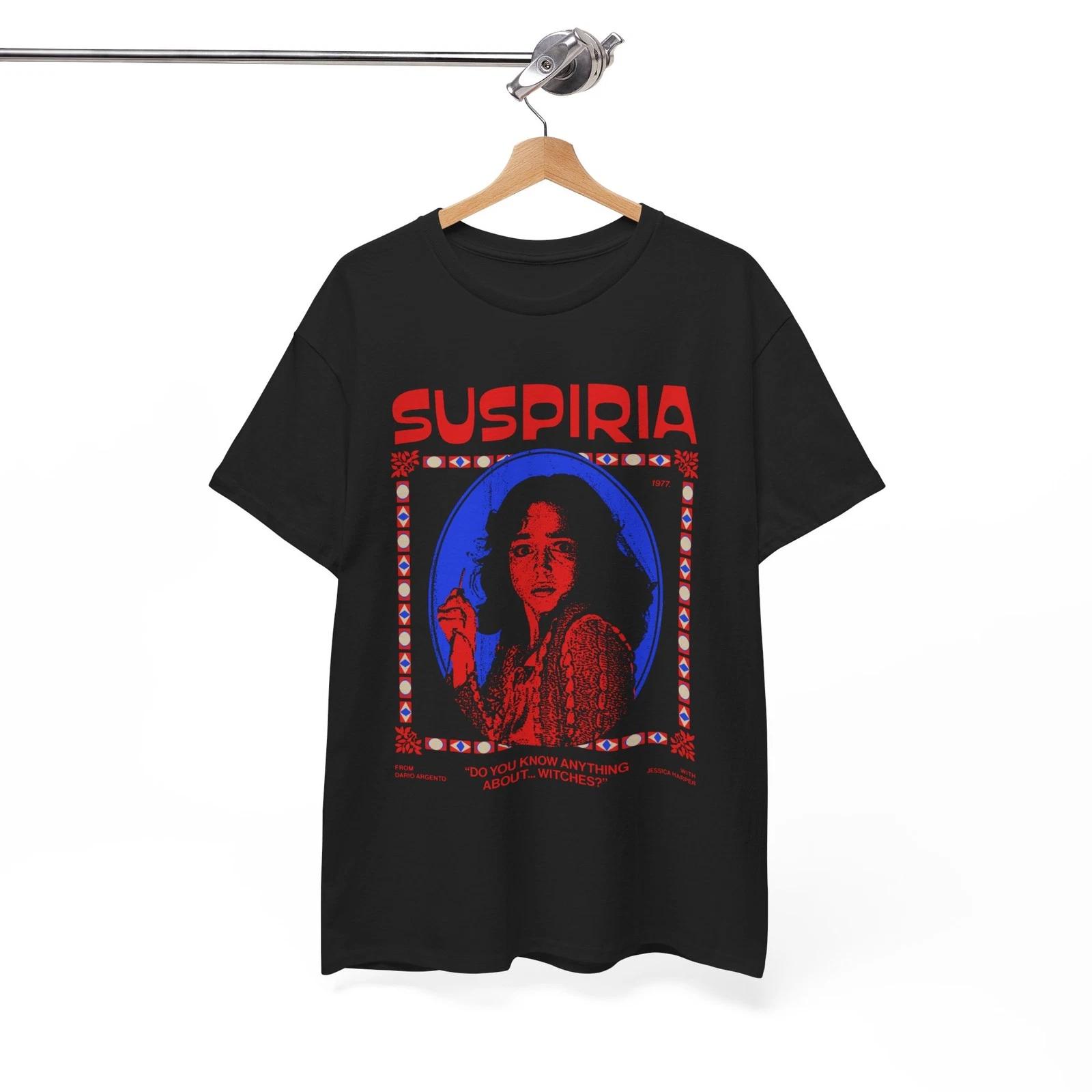 Suspiria 1977 T-shirt, Retro Horror horror shirt, Italian horror. Unisex Shirt 3XL