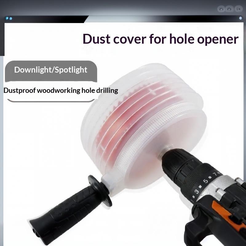 Electric Hammer Drill Dust Collector Cover Dustproof Cover For Hole Opener Hole Saw Drill Bit Hand Tool Accessory