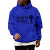 Sweatshirts For Men Christ Cross Pullover Hoodie Inspirational  Graphic Long Sleeve Sweatshirt