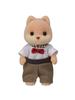 Sylvanian Families Dolls Dog ST Mark Ages 3 and Toy Sylvanian Epoch [Caramel Family] FS-35 Certified, Up, Dollhouse, Families,