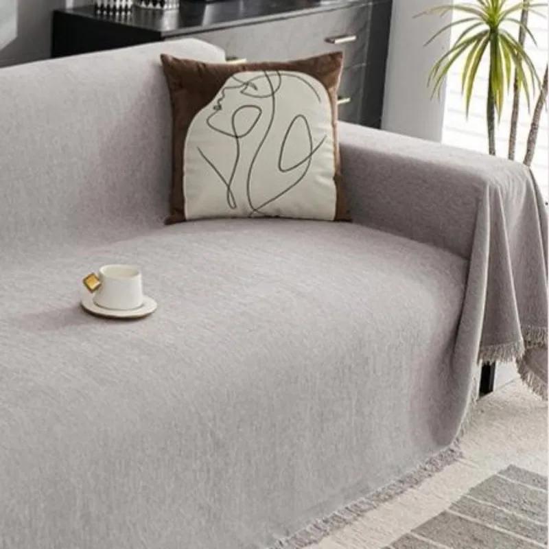 1pcs Simple Sofa Towel Full Coverage Anti-cat Scratch Couch Protector Cover for Living Room Dog Bed Cover and Pet Blanke