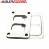 304 Stainless Steel T6 Divided Turbo Inlet Weld Flange 1/2" Thick & Gasket