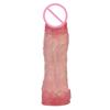OS-ADLV5073 Dog Knot Condom Silicone Material Sleeve Extender Penis Enlargement Vibrator Massager Adult Sextoys for Men