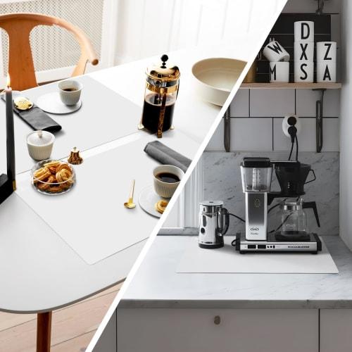 SUPER KITCHEN Countertop Protector, Non-Slip, Heat-Resistant, Non-Stick, Food-Grade Silicone Kitchen Mat, 60x40cm, for Baking, Cookies, Pizza, Baking,