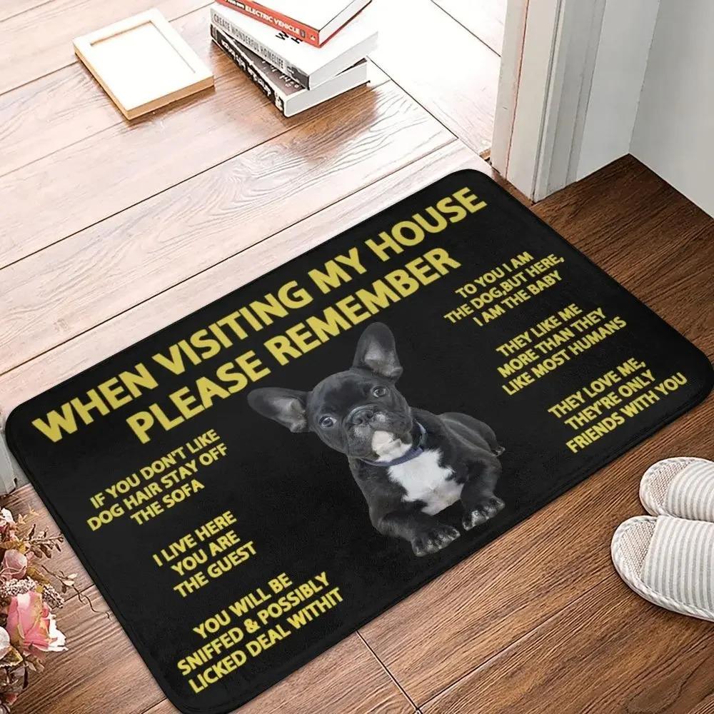 Puppy Pattern Rug Belgian Shepherd Dog Front Floor Door Entrance Mats Outdoor Kitchen Bathroom Doormat Bedroom Carpet Rug