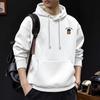 Men's Heavyweight Fleece-lined Hooded Sweatshirt, Spring/Autumn Style, New Outerwear