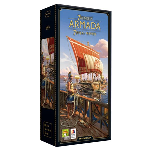 

Корейская настольная игра «7 чудес, 2-е издание, расширение Армада»