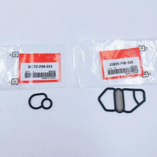 FOR HONDA Si B16A2 GSR B18C1 Type R B18C5 DC Upper & Lower VTEC Solenoid Gaskets