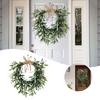 3d Spring And Summer Simulation Wreath Olive Branch Simple Front Door Door Hanging Wall Hanging Home Bows DecoracióN Hogar