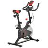 Indoor Upright Exercise Bike Machine, with Adjustable Seat, Resistance, Handlebar, LCD Display