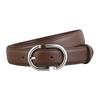 Womens Genuine Leather Belt With Alloy Buckle 2.8cm Wide Casual Chic Waistband Jeans Office Wear 2026