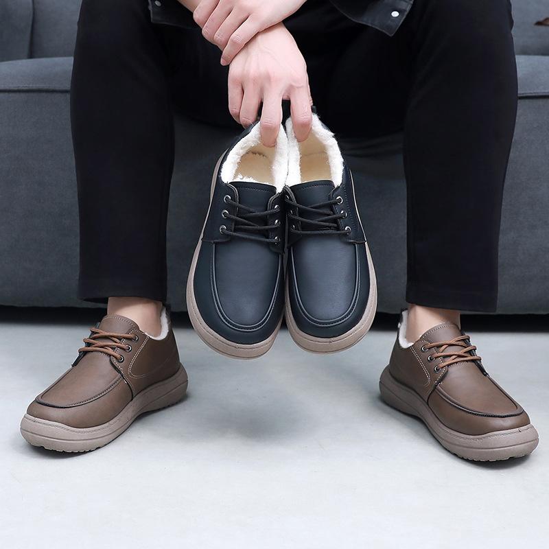 Fleece Warm Snow Boots, Casual and Comfortable Anti-slip Shoes