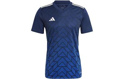 T Shirts Men's Blue V Neck Moderate Straight Fit HR2631