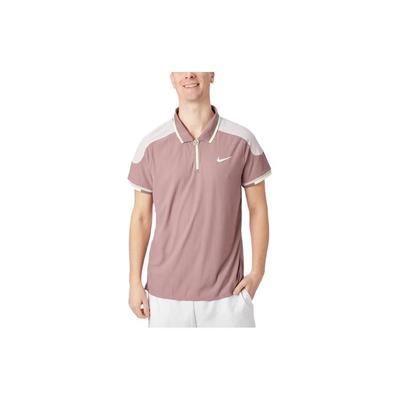 Color Blocked Polo Shirt Men Tops Brown FD5129-208