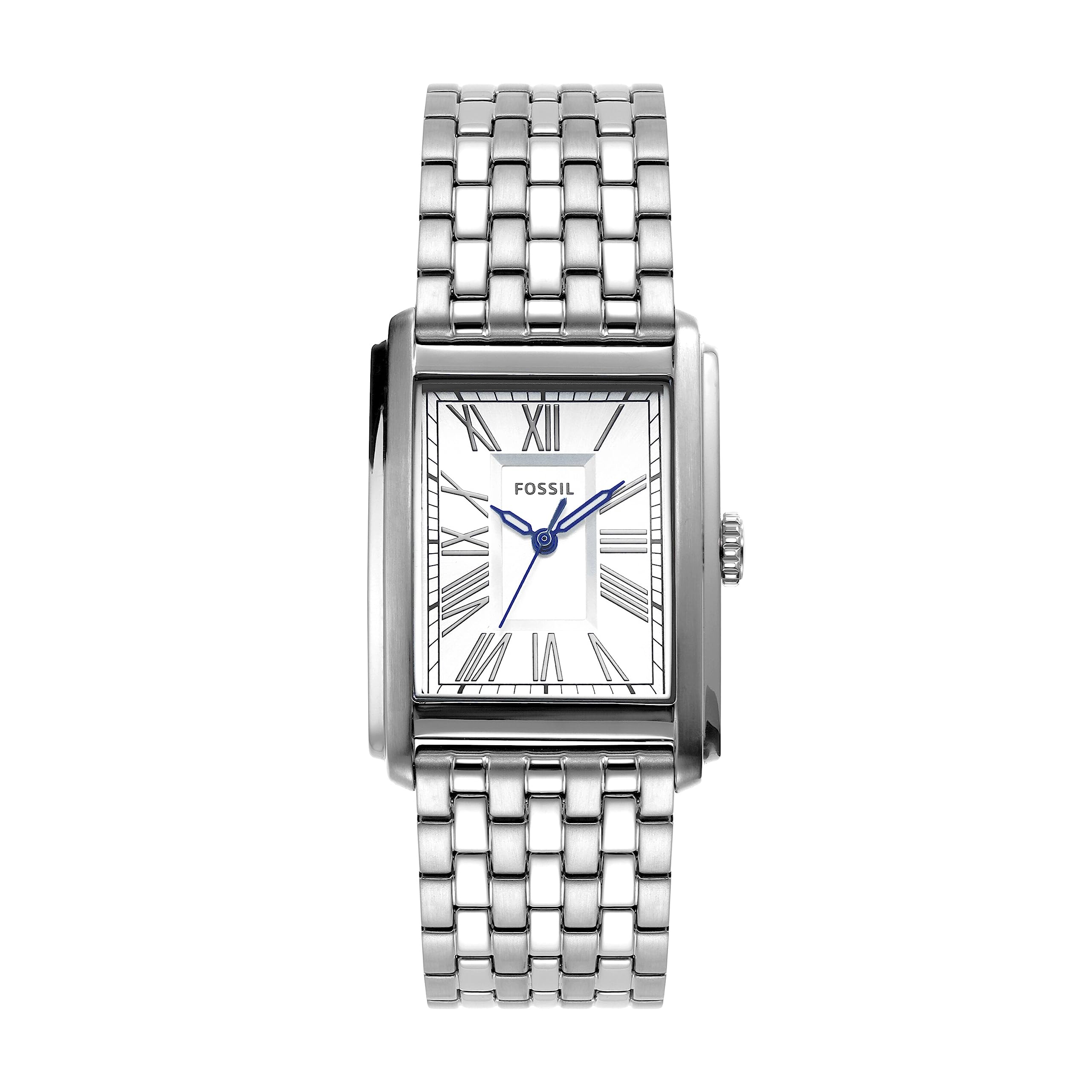 Fossil Carraway FS6008 Men Silver Wristwatch