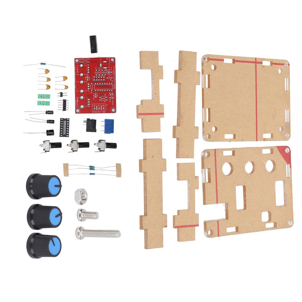XR2206 Signal Generator High Accuracy Square Sine Triangle DIY Kit Function Generator(Bulk PartsShell )