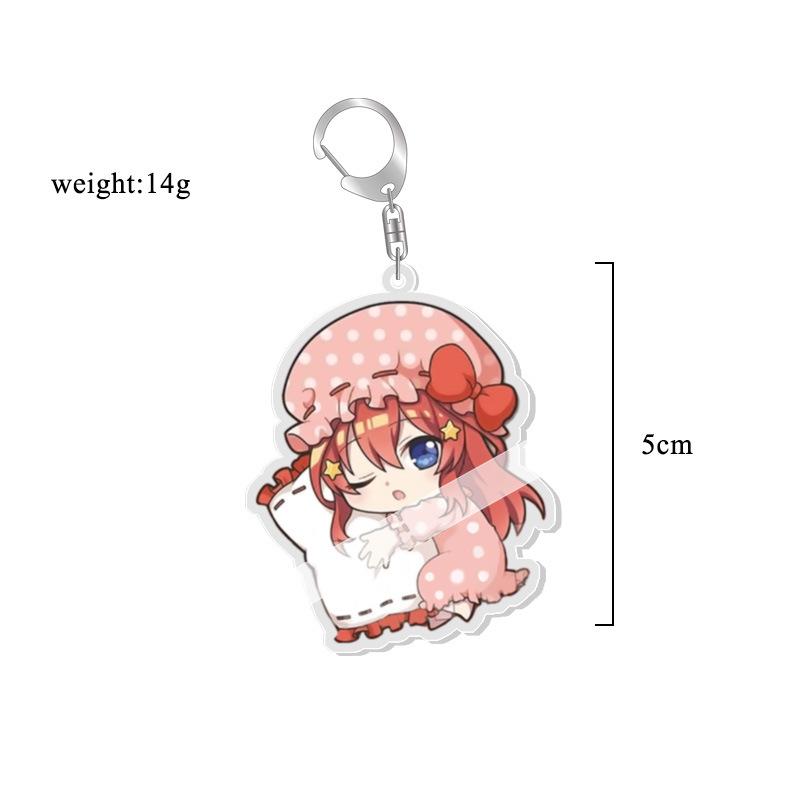 Quintessential Quintuplets Braut Nakano Miku, Nino, Itsuki Rucksack Anhänger Schlüsselanhänger Custom Design white
