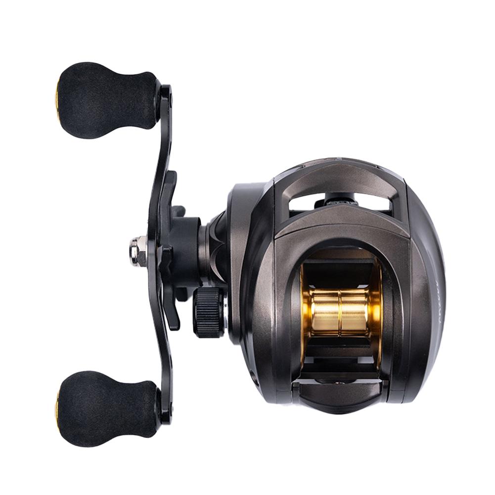 Baitcasting Reel Metal Bearing Aluminum Water Droplet Wheel Anti-explosion Line 7.2:1 High Rotational Speed Ratio Fishing Tackle