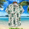 3d Tiki Print Hawaiian Shirts For Men Retro Men's Shirt Loose Casual Male Clothing 2024 New Fashion Trend Man Short Sleeve