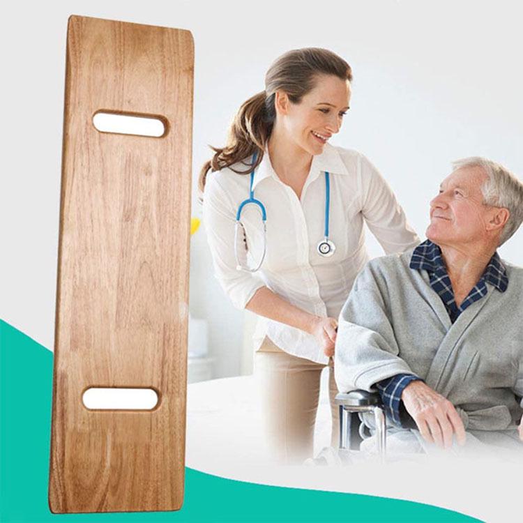 Solid Wood Transfer Board for Wheelchair and Bed Assistance