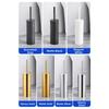 Stainless Steel Toilet Cleaning Brush No Drill Bathroom Cleaning Tool Toilet Brush Set  Restroom